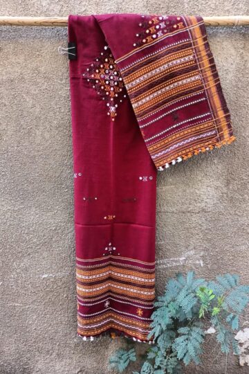 Bhujodi Patanga Design Shawl
