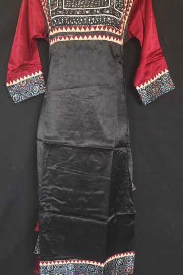 Antique Yoke Mashru Kurti