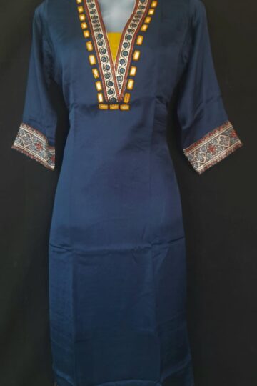 Modal V Neck Kurti