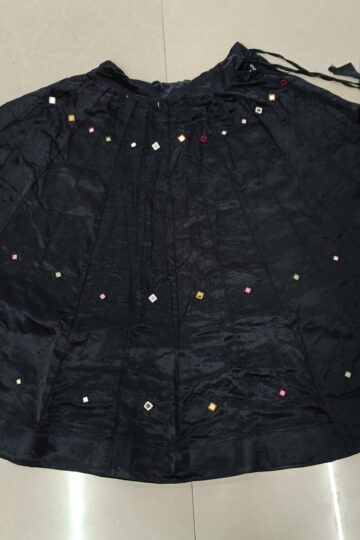 Mashru Mirror Work SKirt